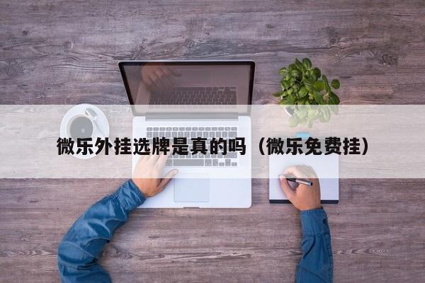 微乐外挂选牌是真的吗（微乐免费挂）